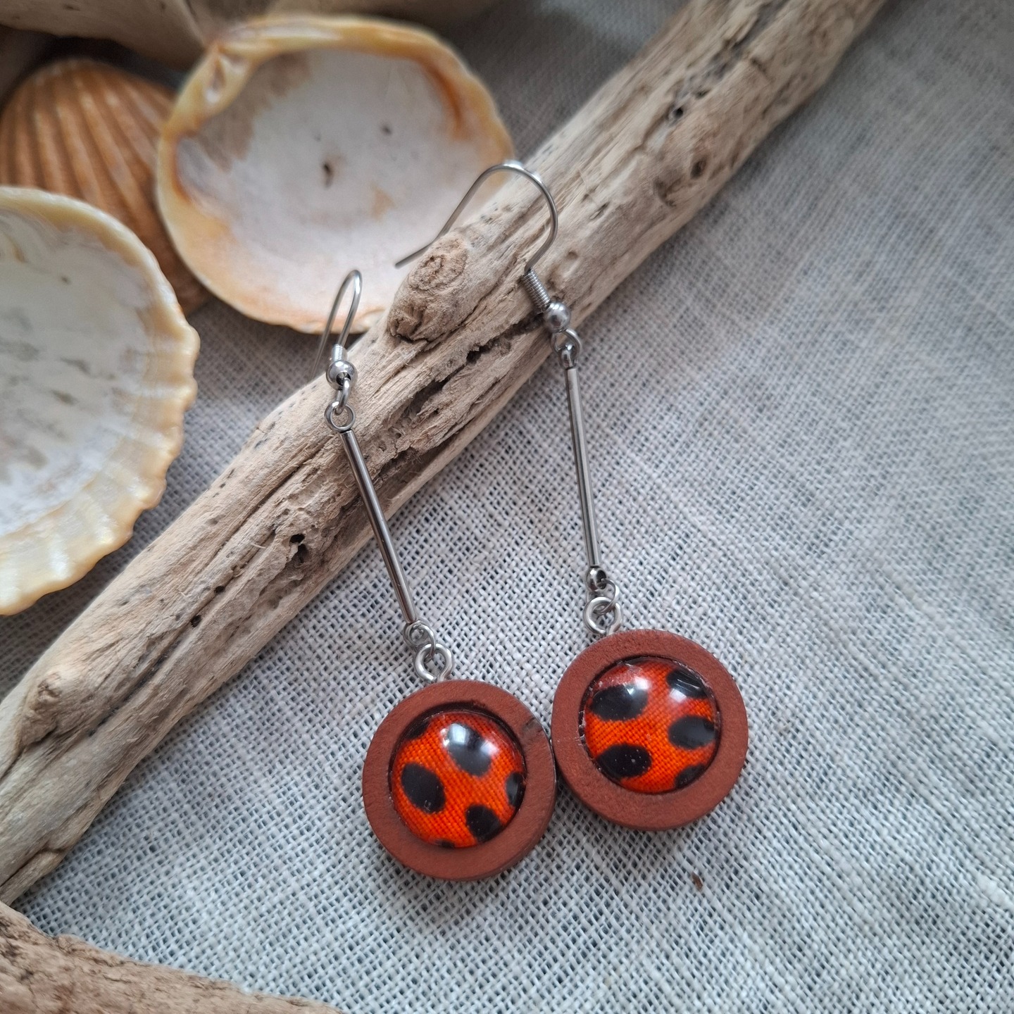 TRIBAL THREAD EARRINGS